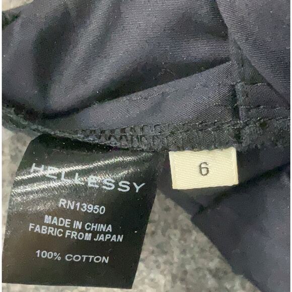 Hellessy Black Pearl Drop Adler Shirt Collared 6 - Picture 4 of 4